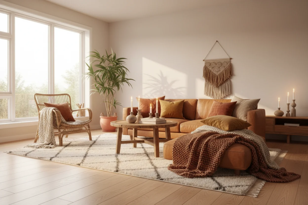 Easy Home & Living tips to make your space feel more comfortable, cozy, and organized