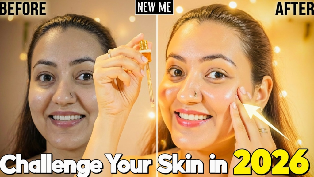 Simple beauty tips for healthy and glowing skin in 2026, featuring easy skincare habits and daily tips for naturally radiant skin.